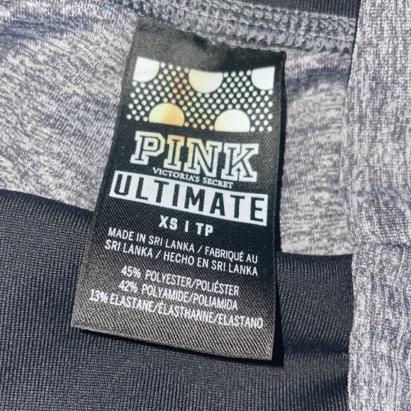 PINK gray leggings - Picture 2 of 2